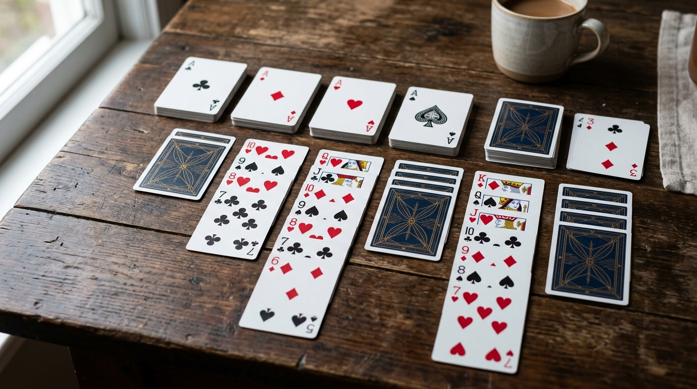 draw three solitaire mistakes image